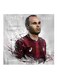 Iniesta MDF Wall Art Multicolour 30 X 30cm