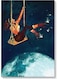 Dreamy Girl Wall Art Multicolour 40x60cm