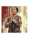 Umm Kulthum MDF Wall Art Multicolour