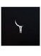 Astronaut Themed Printed MDF Wall Art Black/White 30x30cm