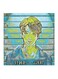 BTS MDF Wall Art Painting Multicolour 30x30cm