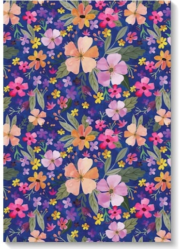 Flowers Wall Art Multicolour 40x60cm