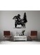 Wall Art Black 20cm