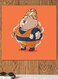 Dragon Ball Z Printed Wall Art Orange/Blue/Yellow 30x30cm
