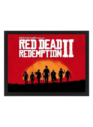 Digital Wall Art Poster Frame Red Dead Redemption 2 21X30 cm