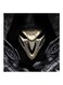 Grim Reaper Overwatch MDF Wall Art Multicolour 30x30cm