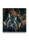 Decorative MDF Wall Art Painting Multicolour 30 x 30cm