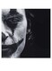 Joker Themed Wall Art Black/White 30x30cm