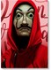 Decorative Wall Art Painting Red/Beige 40 x 60cm