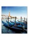 Venice Gondola Italy MDF Wall Art Multicolour