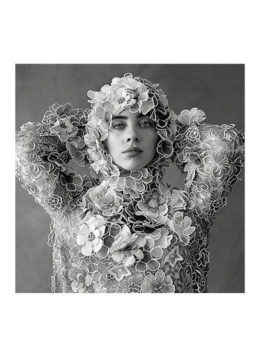 Billie Eilish MDF Wall Art Multicolour 30 X 30cm