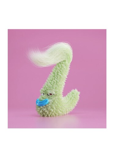 English Letters Z MDF Wall Art Multicolour 30 X 30cm