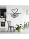 Wall Art Black 20cm