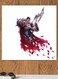 Legends Of Runeterra Themed Wall Art Red/Blue/Grey 30x30cm