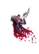 Legends Of Runeterra Themed Wall Art Red/Blue/Grey 30x30cm