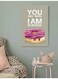 Donuts Themed Wall Art Painting Multicolour 40x60cm