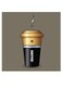 Coffee Lovers Themed Wall Art Grey/Gold/Black 30x30cm