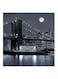 Istanbul Bridge MDF Wall Art Multicolour