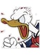 Fictional Character Printed Wall Sticker Multicolour