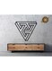Decorative Wall Sticker Black 20cm