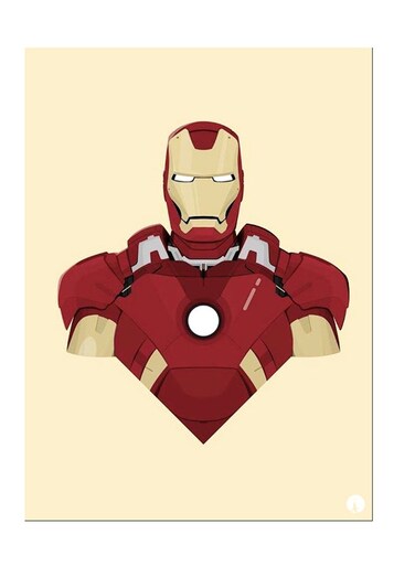 Printed Wall Sticker Multicolour 20cm