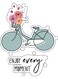 Decorative Printed Wall Sticker Multicolour 10x10cm