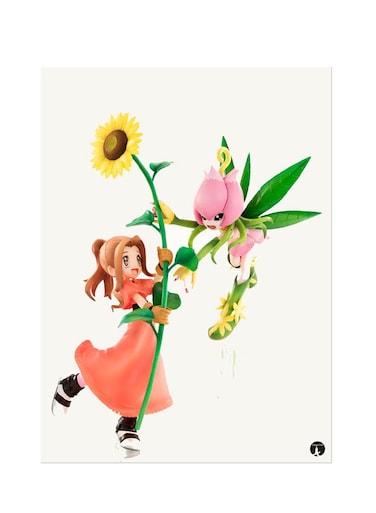 Printed Wall Sticker Multicolour 20cm