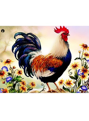 Printed Wall Sticker Multicolour 20cm
