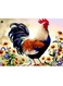 Printed Wall Sticker Multicolour 20cm