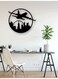 Decorative Wall Sticker Black 20cm