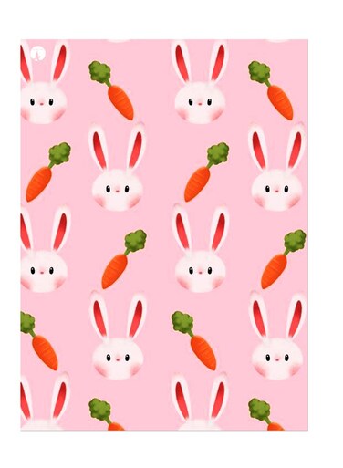 Printed Wall Sticker Multicolour 20cm