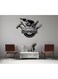 Decorative Wall Sticker Black 20cm