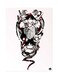 Printed Wall Sticker Multicolour 20cm