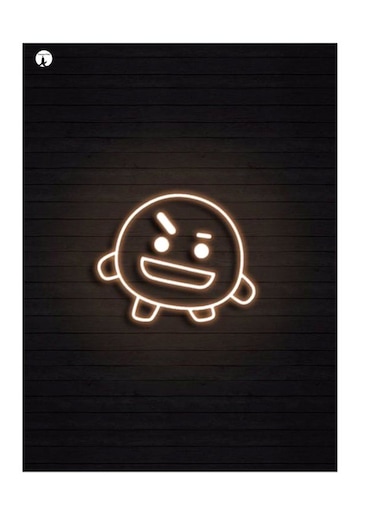 Printed Wall Sticker Multicolour 20cm