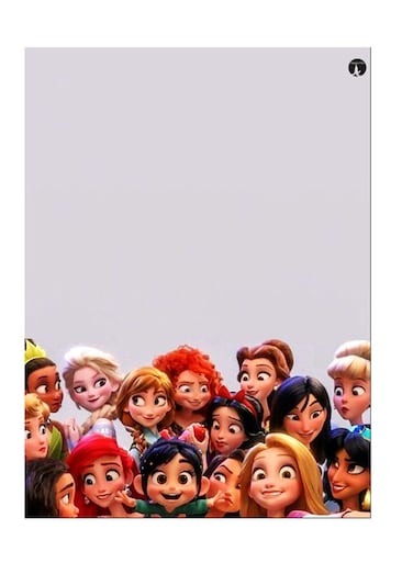 Printed Wall Sticker Multicolour 20cm