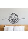 Decorative Wall Sticker Black 20cm