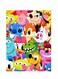 Printed Wall Sticker Multicolour 20cm