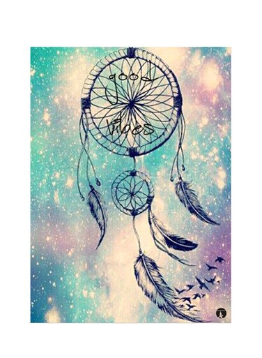 Printed Wall Sticker Multicolour 20cm