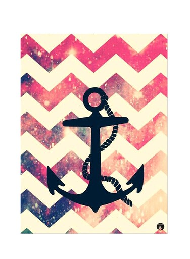 Printed Wall Sticker Multicolour 20cm