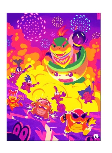 Printed Wall Sticker Multicolour 20cm