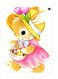 Printed Wall Sticker Multicolour 20cm