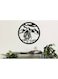 Decorative Wall Sticker Black 20cm
