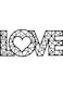 Decorative Wall Sticker Black 20cm