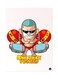 Printed Wall Sticker Multicolour 20cm