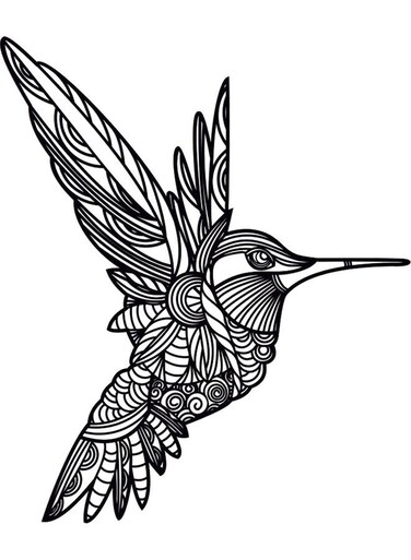 Decorative Wall Sticker Black 20cm