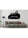Decorative Wall Sticker Black 20cm