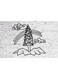 Decorative Wall Sticker Black 20cm