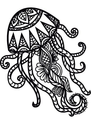 Decorative Wall Sticker Black 20cm