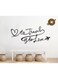 Decorative Wall Sticker Black 20cm