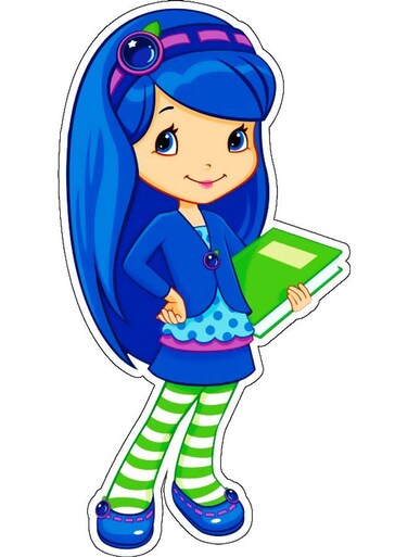 Girl Design Decorative Wall Sticker Multicolour
